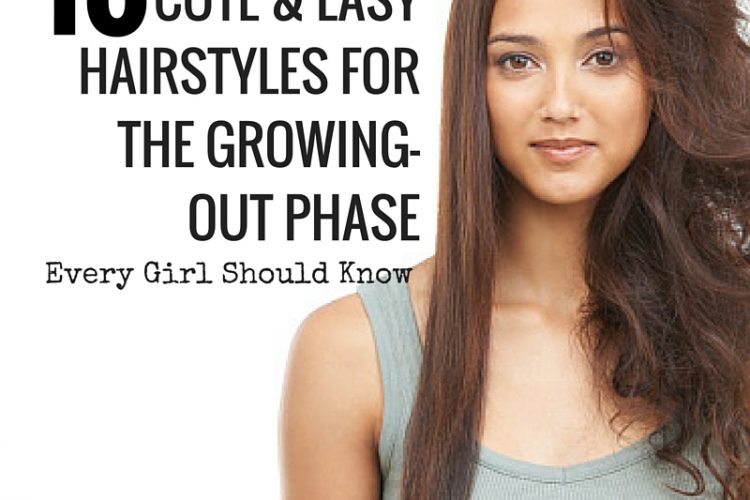 10 Cute and Easy Hairstyles for the Growing-Out Phase