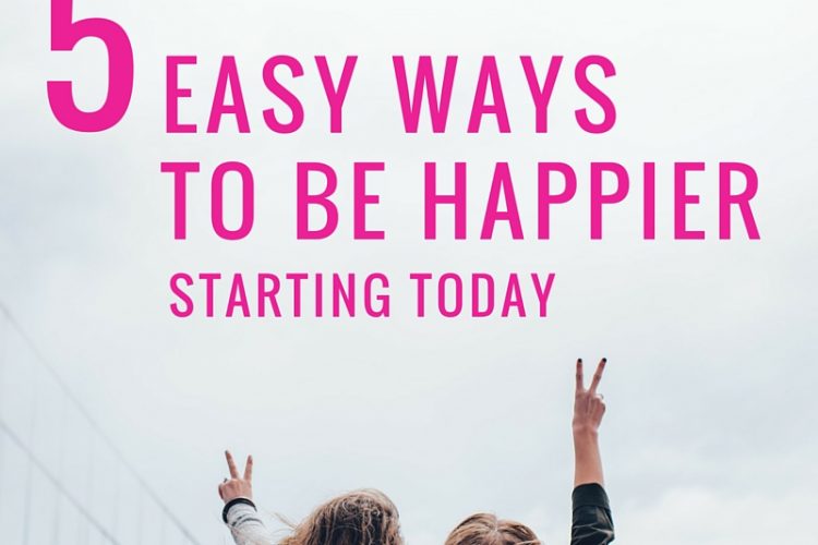 5 ways to improve your happiness