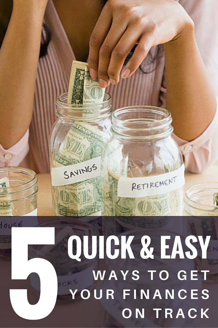 5 quick ways to get finances on track every girl should know
