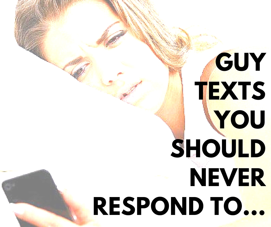 Guy Texts Ignore