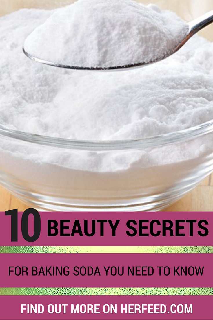 10 beauty secrets you need to know using baking soda