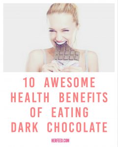 10 Awesome Health Benefits of Eating Dark Chocolate