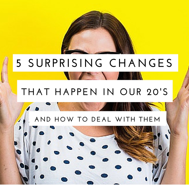 5 Surprising Age-Related Changes in Our 20s