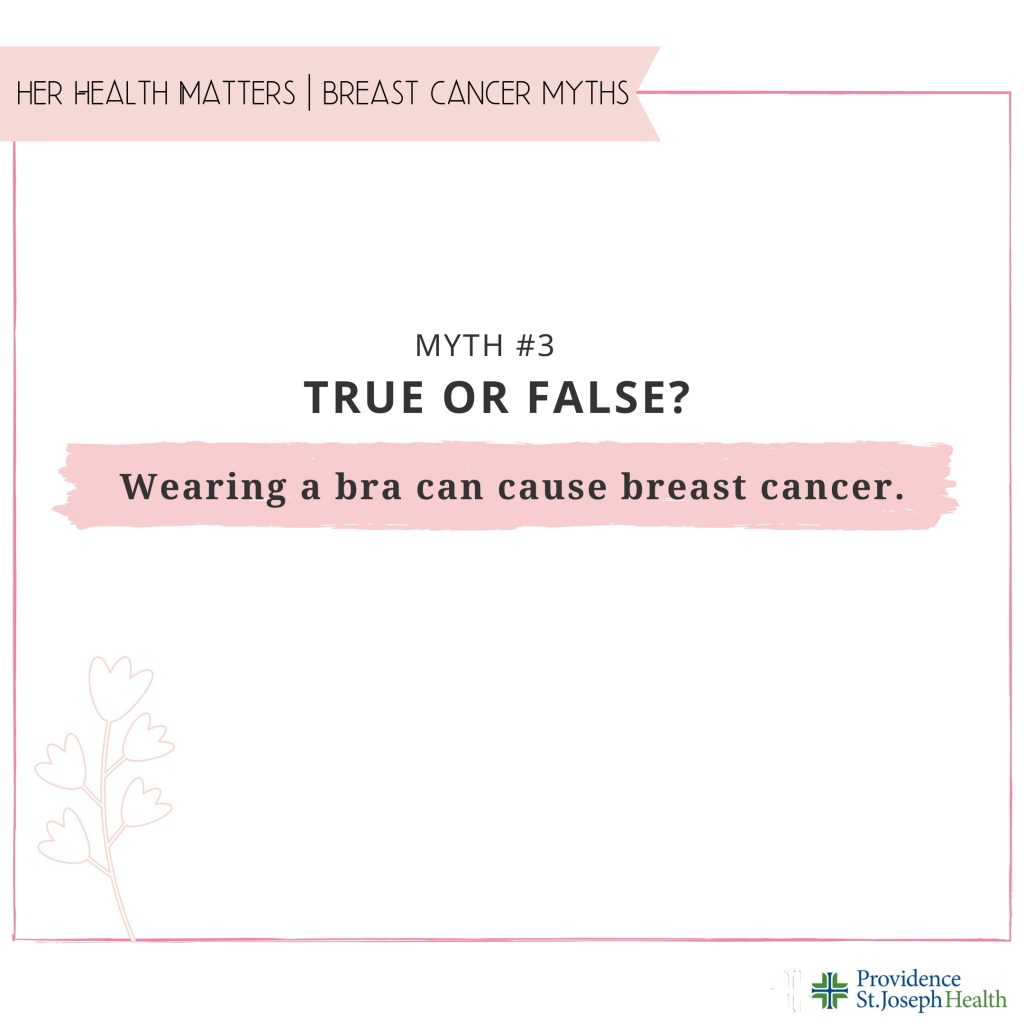 Breast Cancer Myth 3