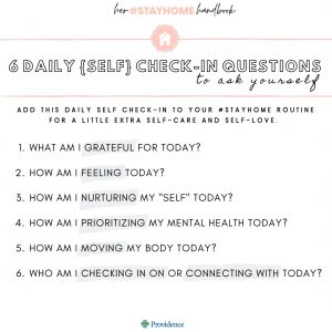 Daily Check-In Questions